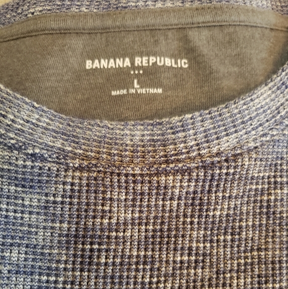 Banana Republic long sleeve thermal shirt size L - Picture 3 of 3